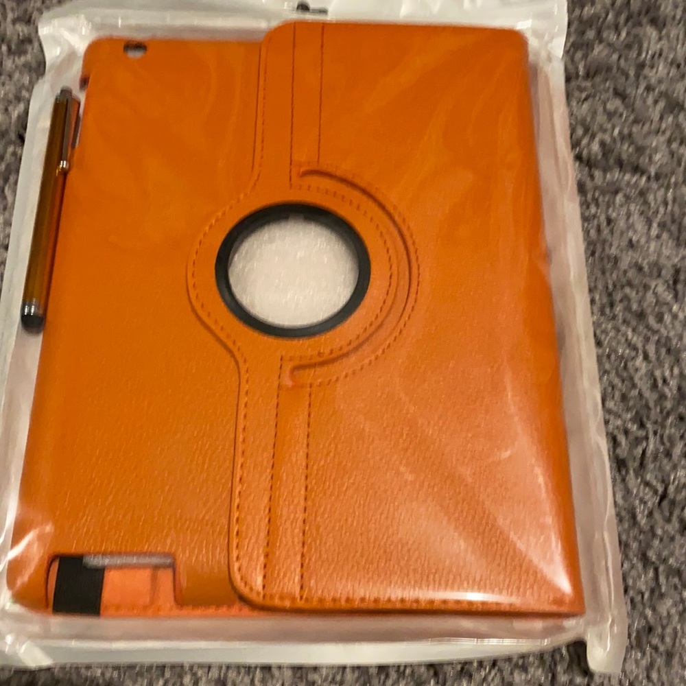iPad case with pen
